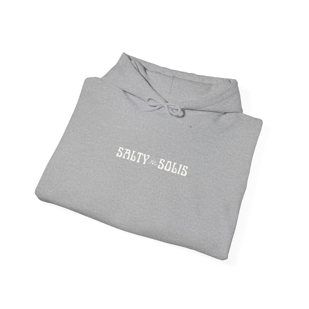 Salty Souls Hoodie - Minimal Coastal Graphic Hooded Sweatshirt