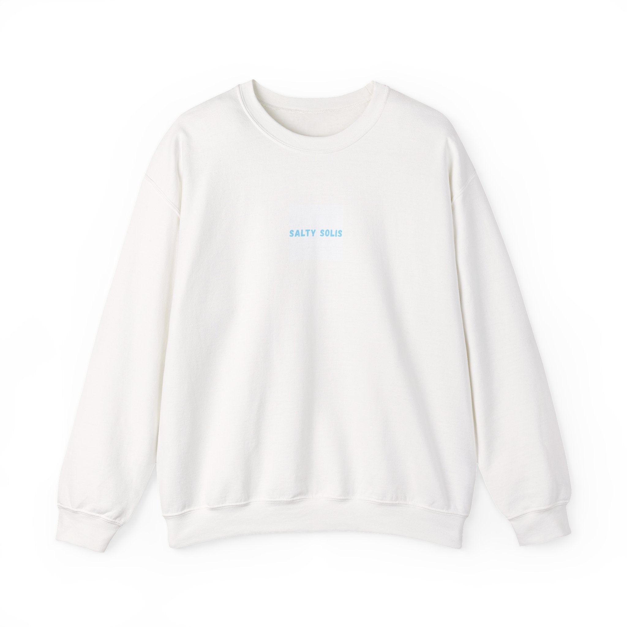 Salty Crewneck Sweatshirt - Coastal Graphic Pullover