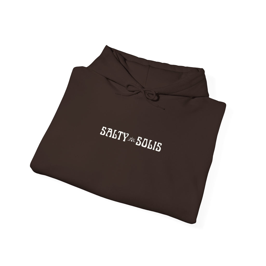 Salty Souls Hoodie - Minimal Coastal Graphic Hooded Sweatshirt