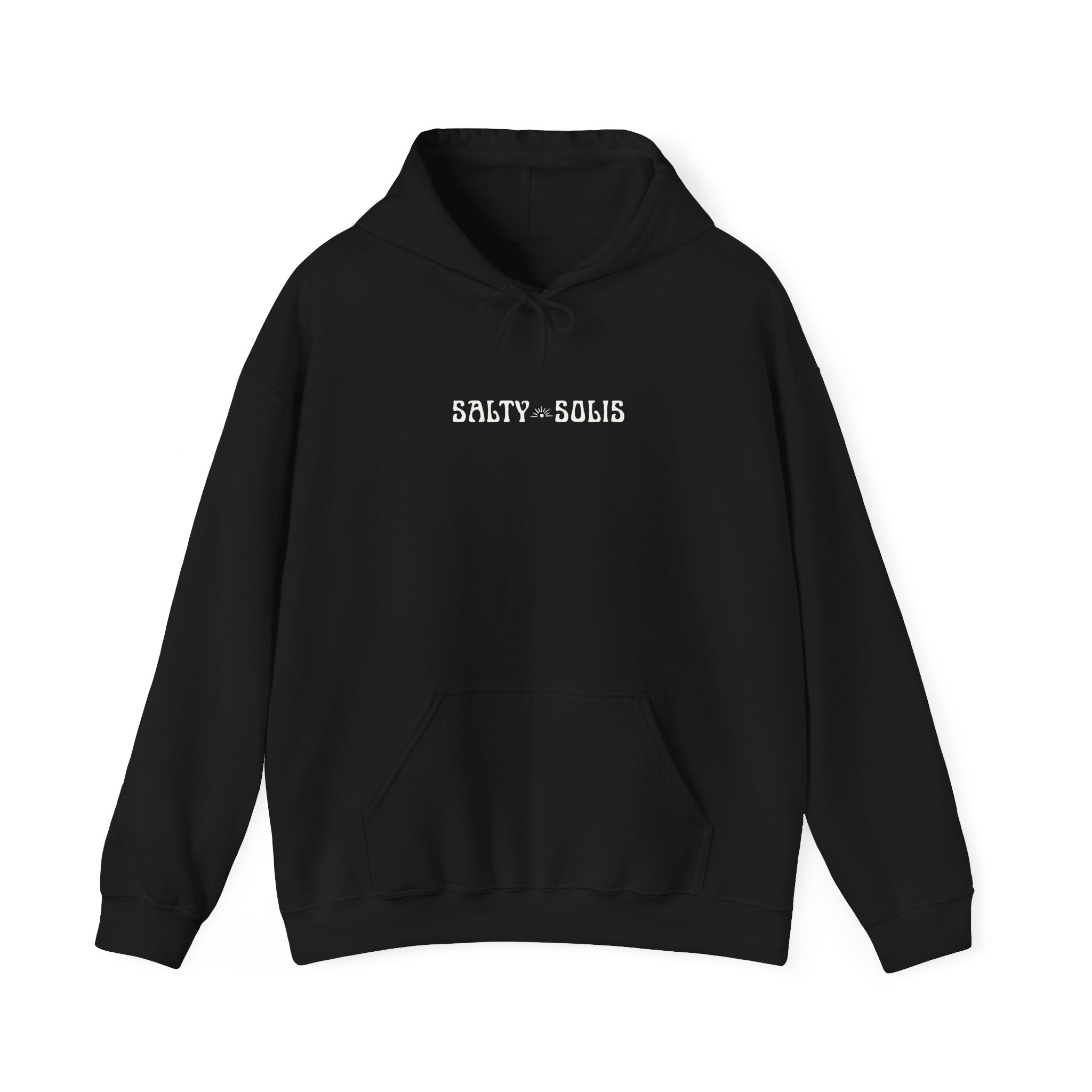 Salty Souls Hoodie - Minimal Coastal Graphic Hooded Sweatshirt