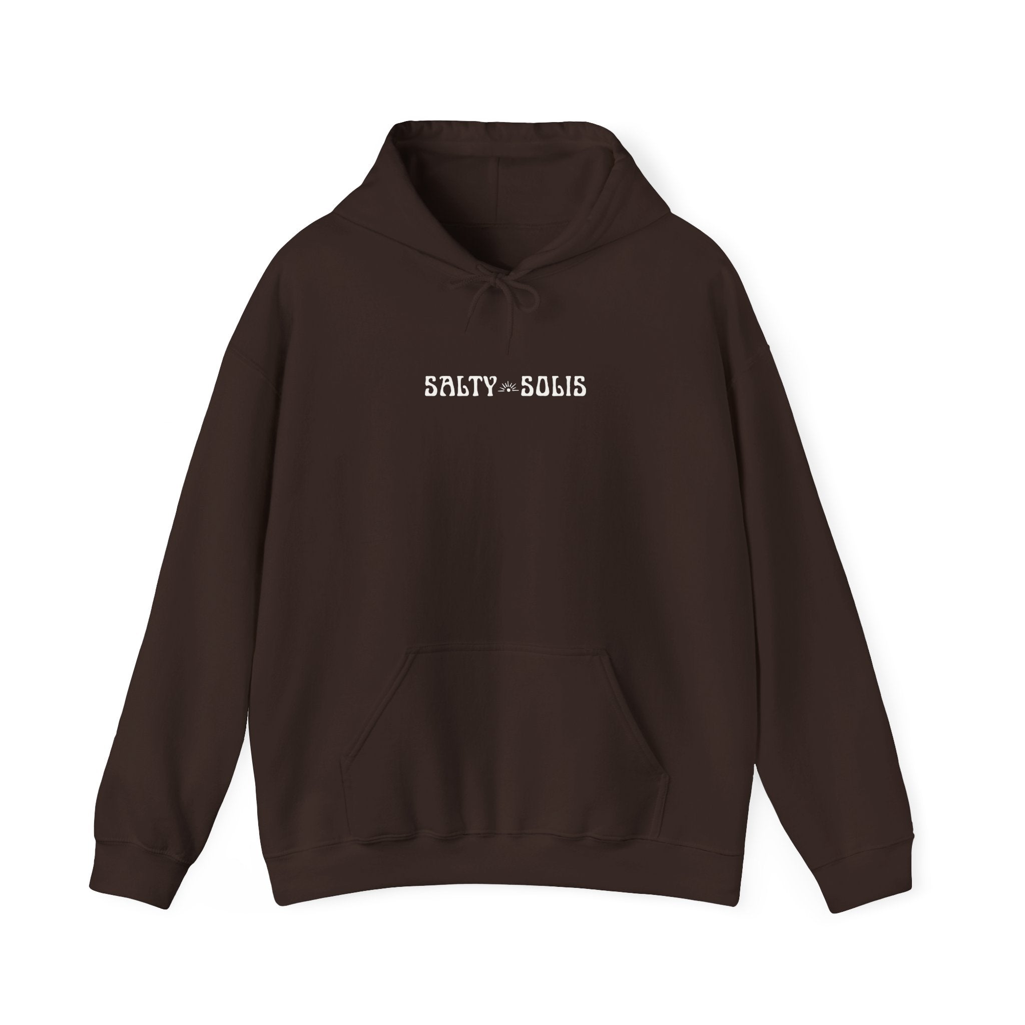 Salty Souls Hoodie - Minimal Coastal Graphic Hooded Sweatshirt