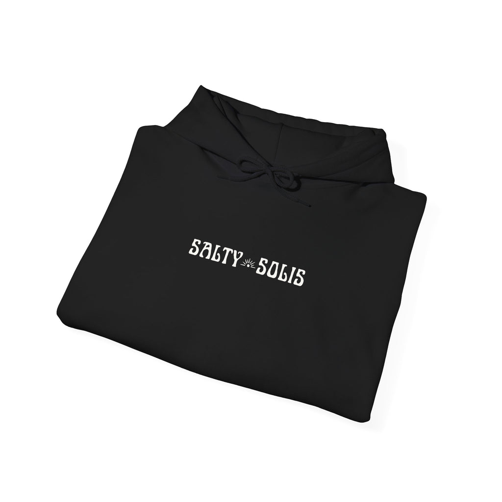 Salty Souls Hoodie - Minimal Coastal Graphic Hooded Sweatshirt